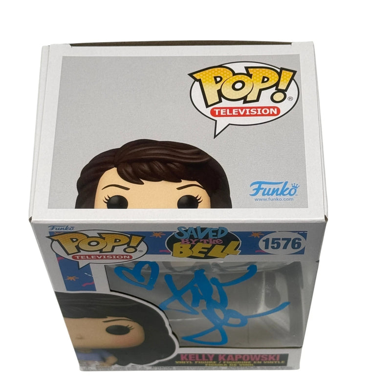 Tiffani Amber Thiessen Signed Kelly Kapowski Funko Pop 1576 Autograph Beckett
