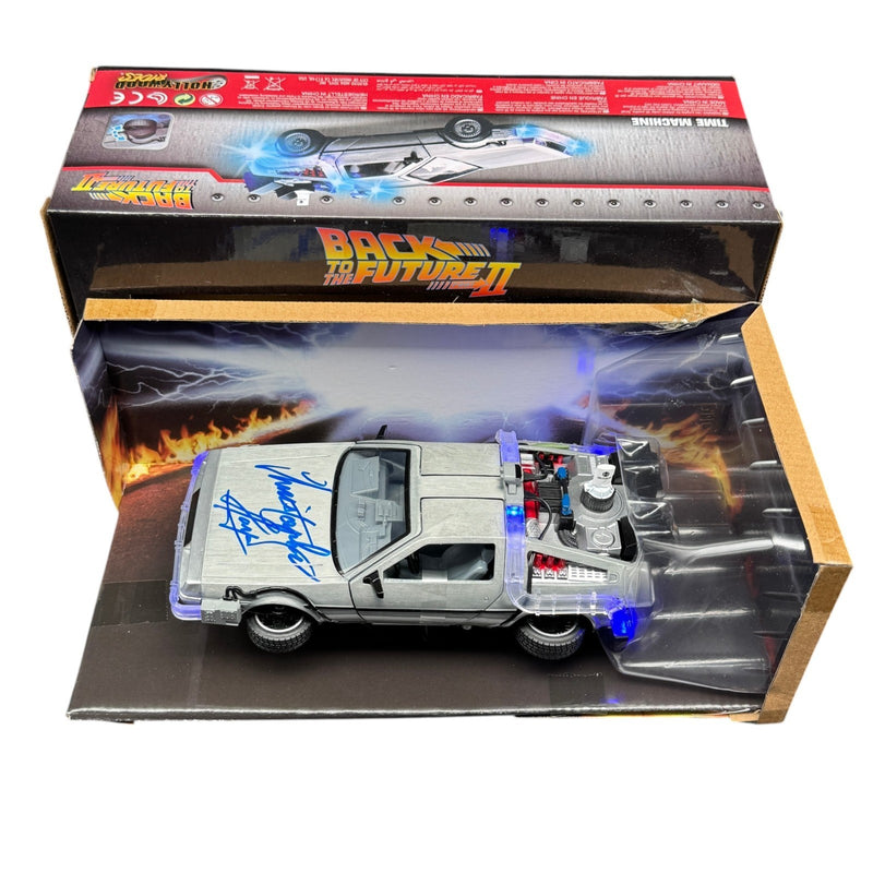 Christopher Lloyd Signed Back to the Future BTTF II DeLorean Beckett Authentic!