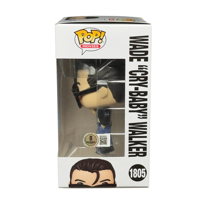 Johnny Depp Signed Wade Cry Baby Walker Funko Pop 1805 Autograph Beckett BAS