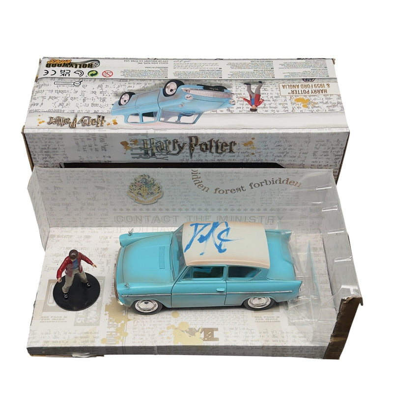 Daniel Radcliffe Signed Harry Potter 1959 Ford Anglia Car Autograph Beckett!