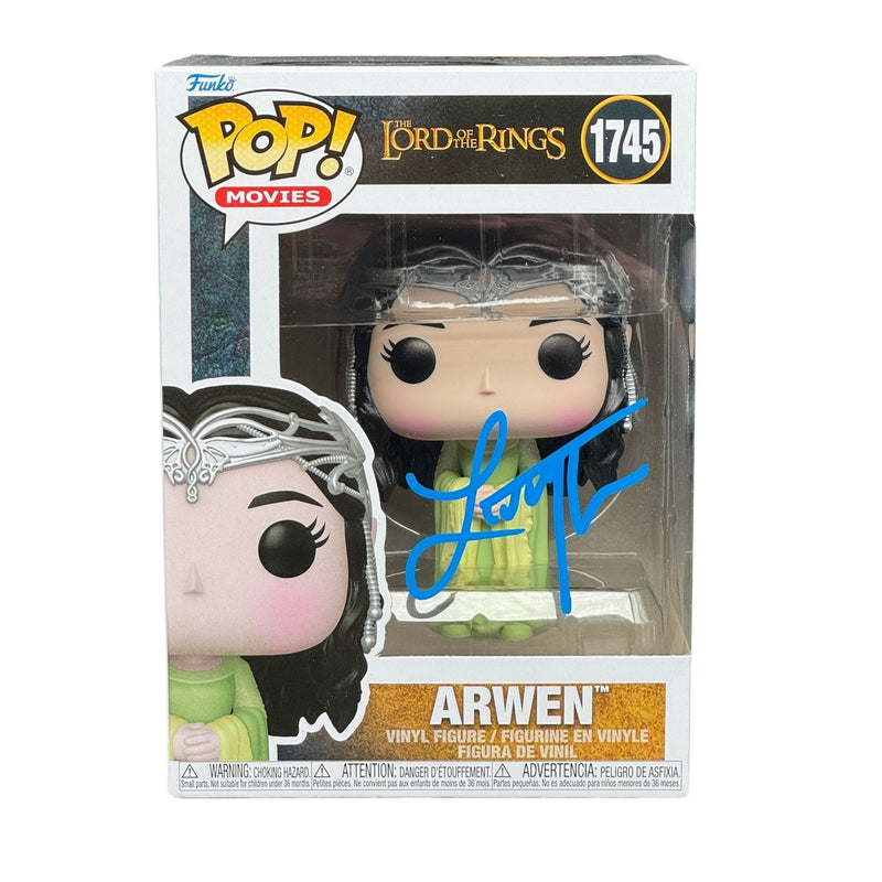 Liv Tyler Signed Arwen Funko Pop 1475 Lord of the Rings Autograph Beckett BAS
