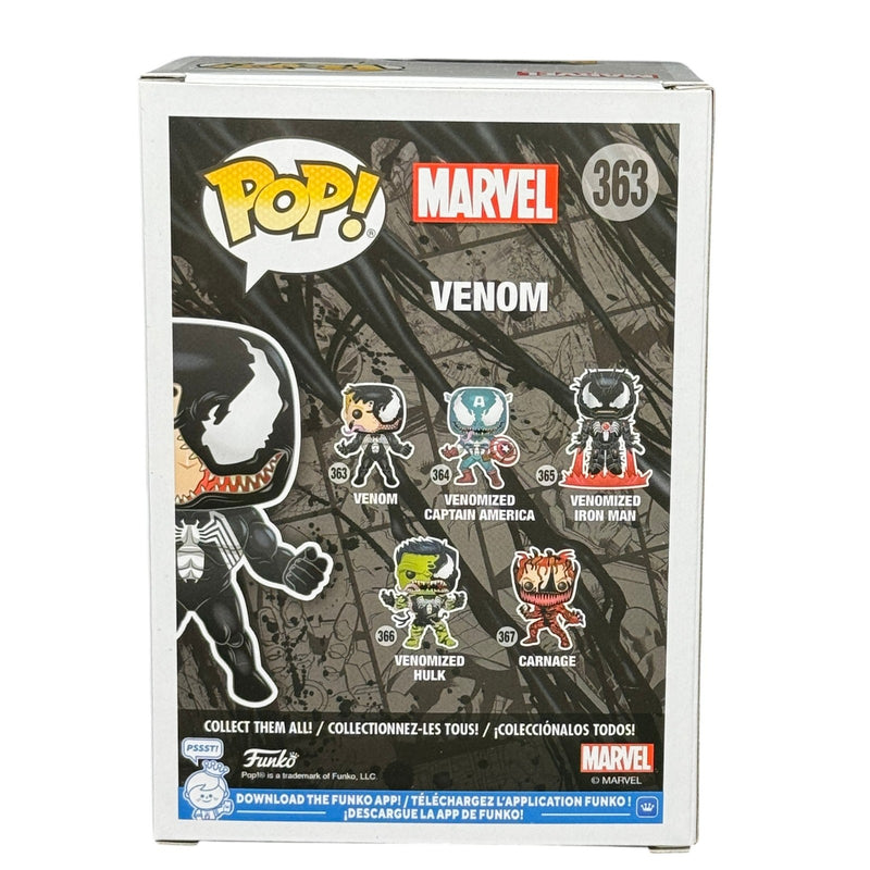 Tom Hardy Signed Venom Funko Pop 363 Eddie Brock Marvel Beckett Authentic BAS!