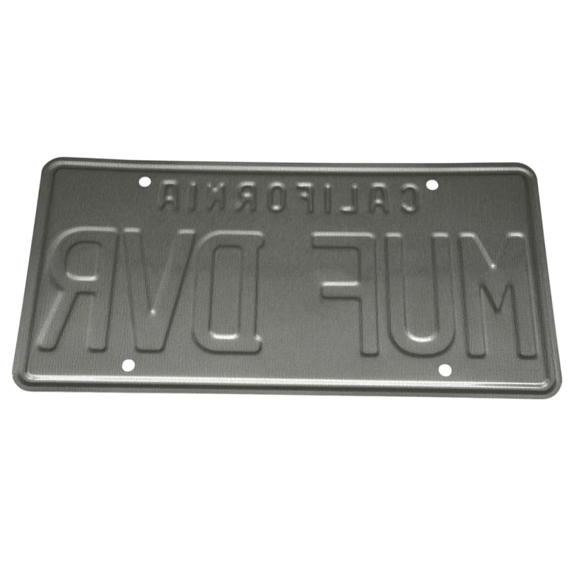 Cheech Marin & Tommy Chong Signed MUF DVR License Plate Autograph Beckett COA