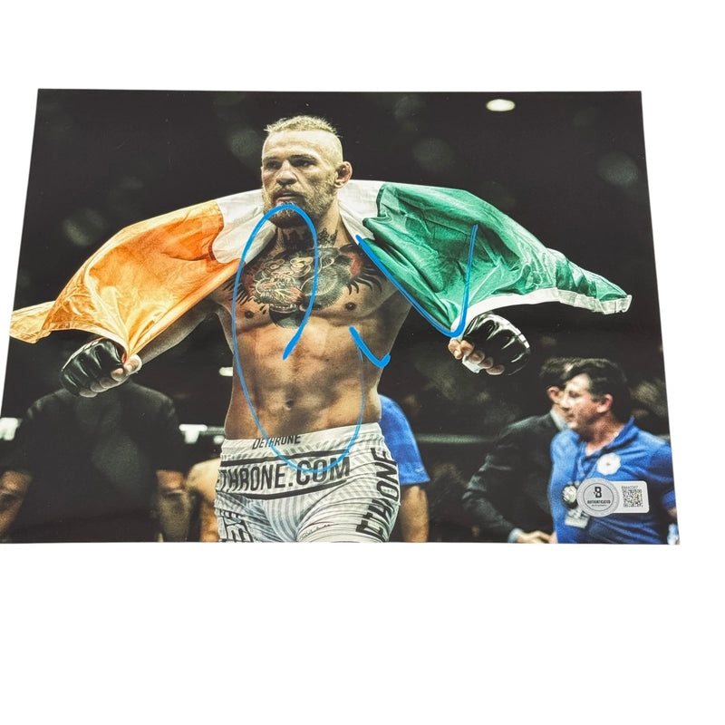 Conor McGregor Signed 8x10 Photo Notorious UFC Beckett Authentic Autograph!