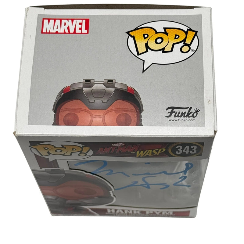 Michael Douglas Signed Dr. Hank Pym Funko Pop! 343 Autograph Beckett Authentic