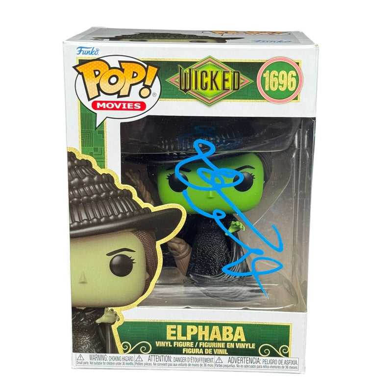 Idina Menzel Signed Elphaba Broadway Wicked Funko Pop 1696 Autographed Beckett
