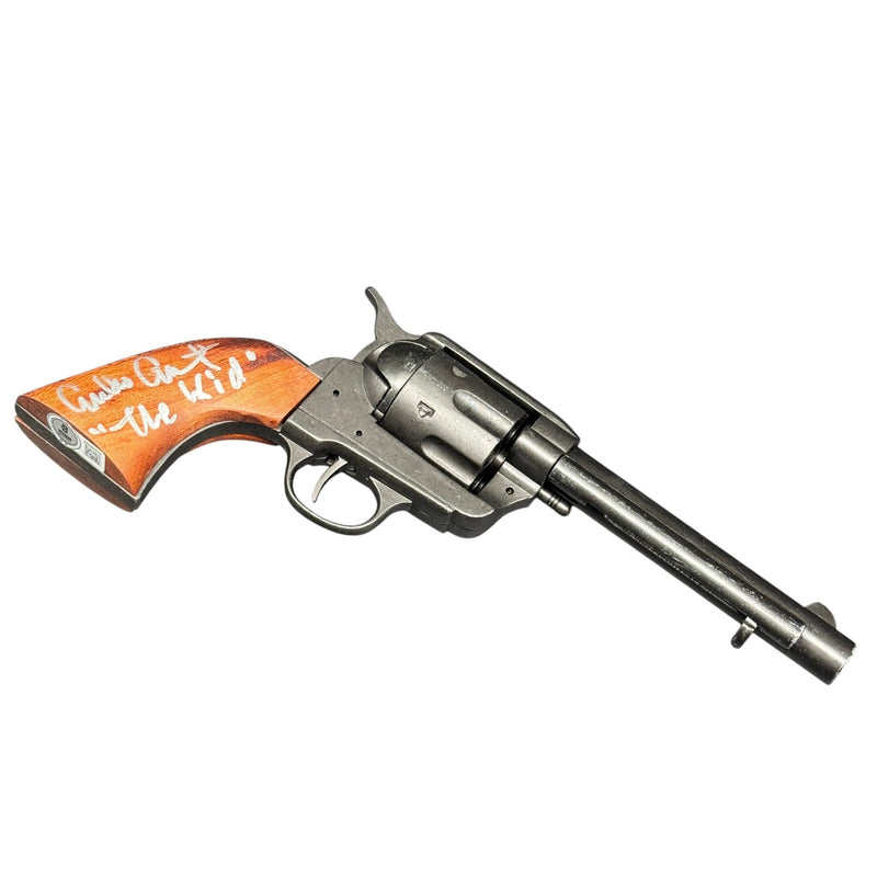 Emilio Estevez Signed Prop Gun Revolver Billy "The Kid" Young Guns Beckett COA