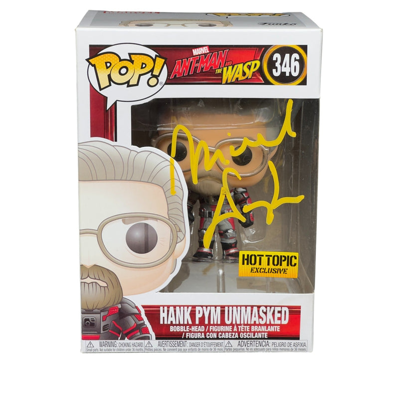 Michael Douglas Signed Dr. Hank Pym Funko Pop! 346 Autograph Beckett Authentic