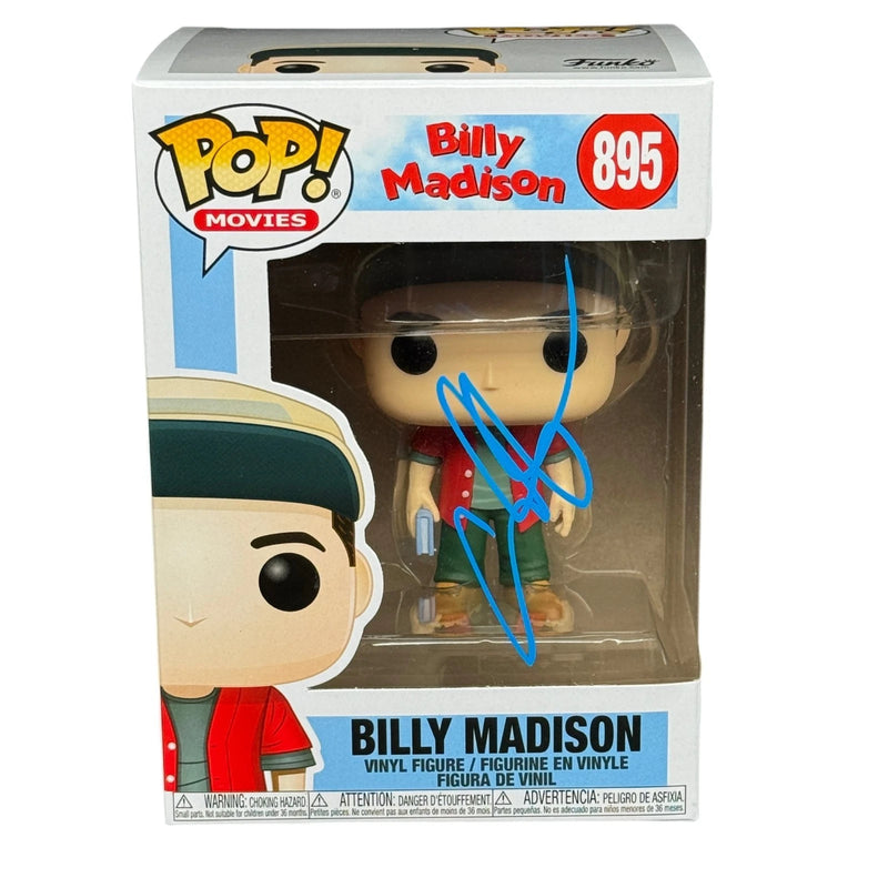 Adam Sandler Signed Billy Madison Funko Pop 895 Beckett Authentic Autograph