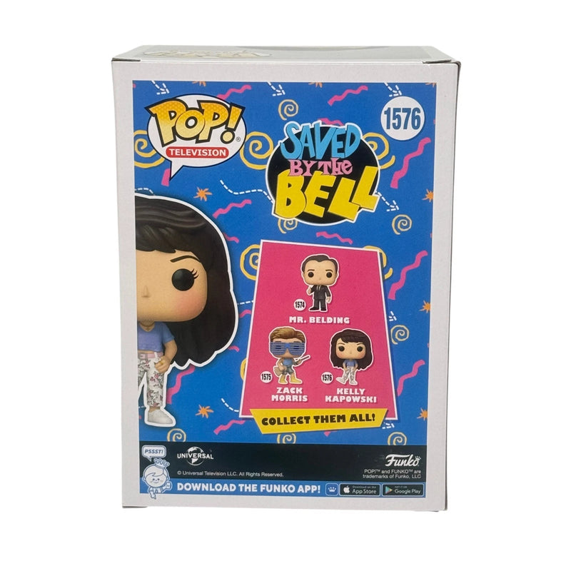 Tiffani Amber Thiessen Signed Kelly Kapowski Funko Pop 1576 Autograph Beckett