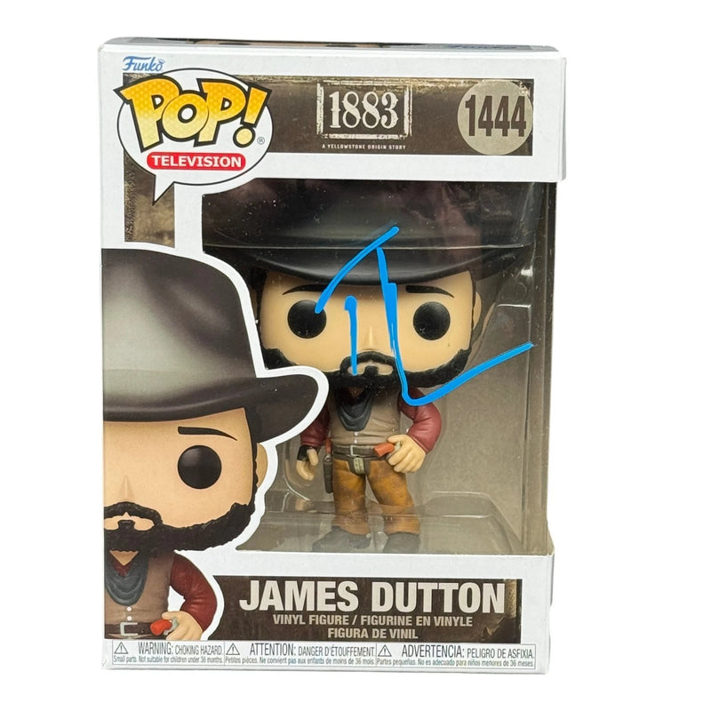 Tim McGraw Signed Funko Pop 1444 James Dutton Yellowstone 1883 Autograph Beckett