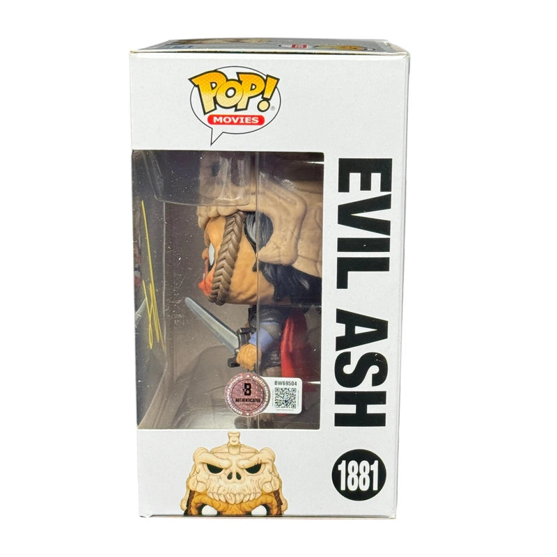 Bruce Campbell Signed Army of Darkness Evil Ash Funko Pop 1881 Beckett Autograph