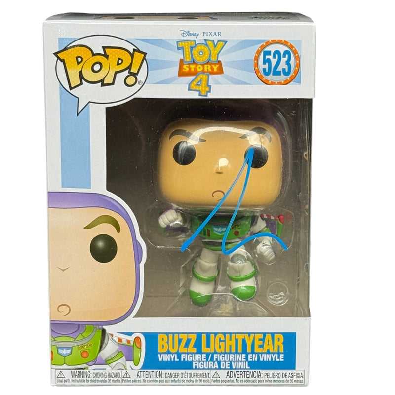 Tim Allen Signed Buzz Lightyear #523 Funko Pop Toy Story Beckett BAS Autograph