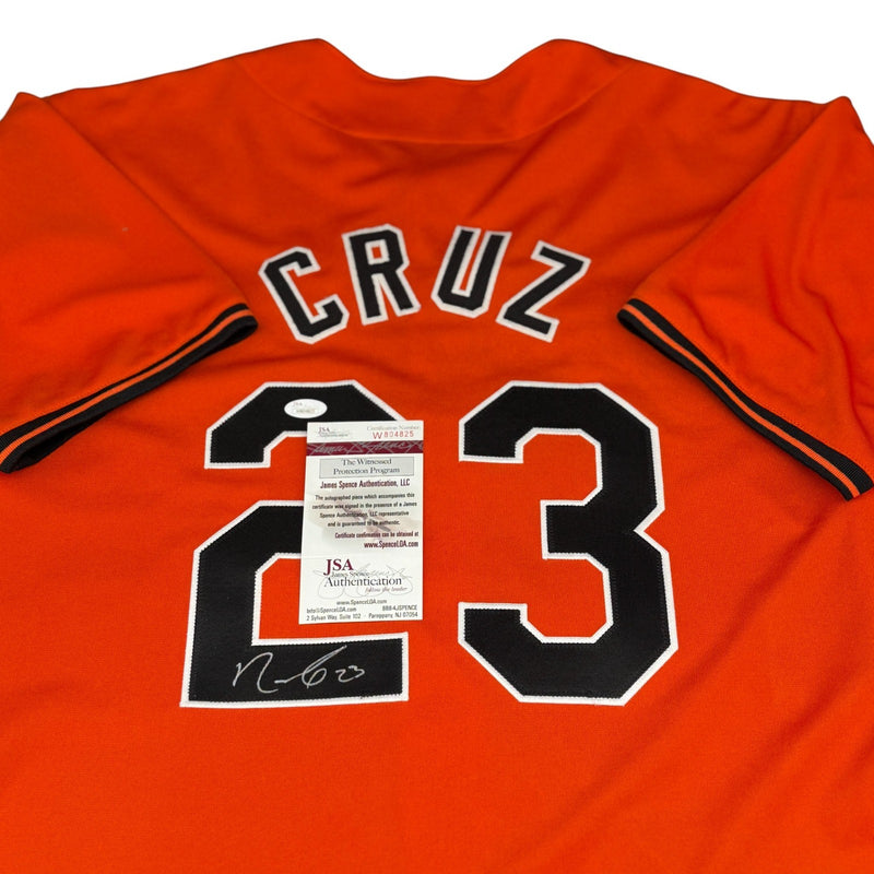 Nelson Cruz Signed Baltimore Orioles Jersey JSA Certified Autograph COA