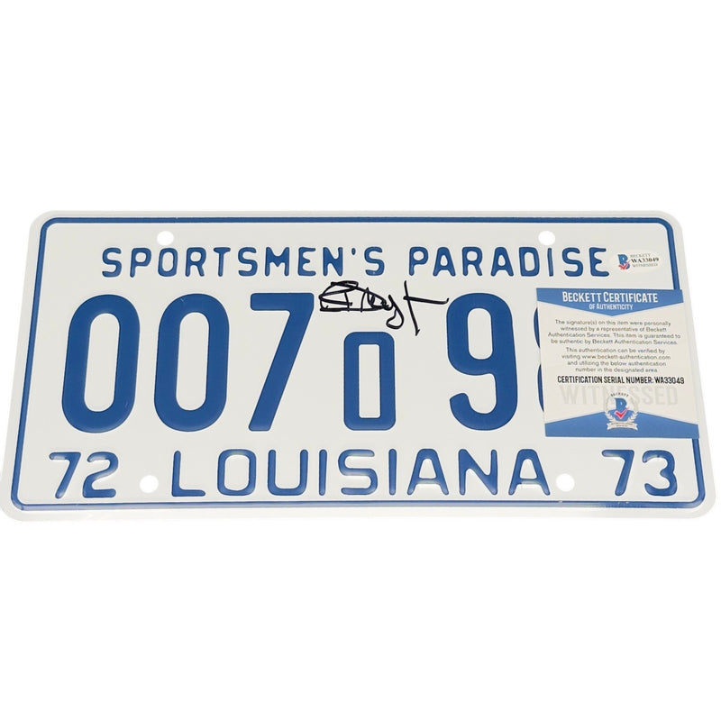 Richard Dreyfuss Signed Jaws License Plate Autographed Beckett COA Authentic!!