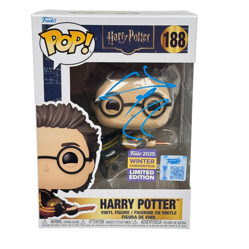 Daniel Radcliffe Signed Harry Potter Funko Pop 188 Beckett Authentic Autograph!