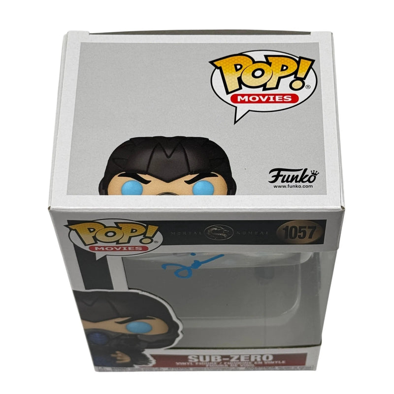 Joe Taslim Signed Sub-Zero Mortal Kombat Funko Pop #1057 Beckett BAS Autograph