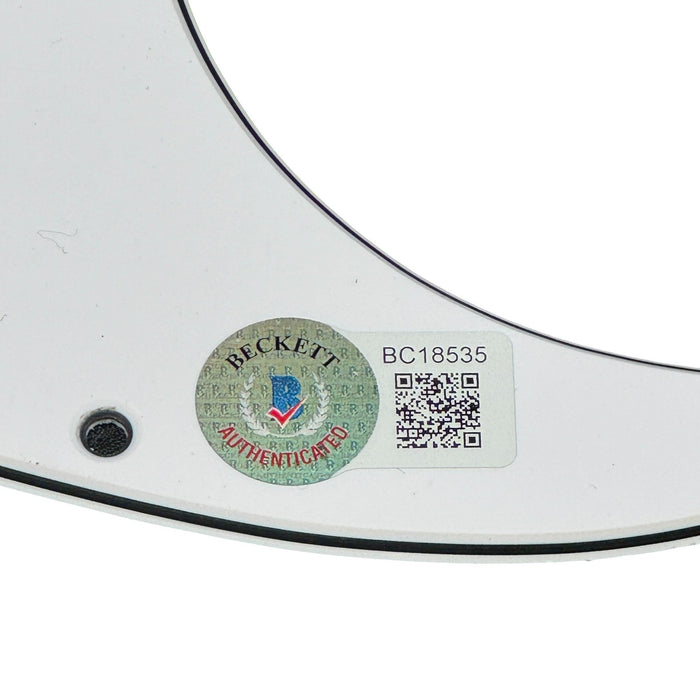 Christ Stapleton Signed Stratocaster Guitar Pickguard Autographed Beckett BAS