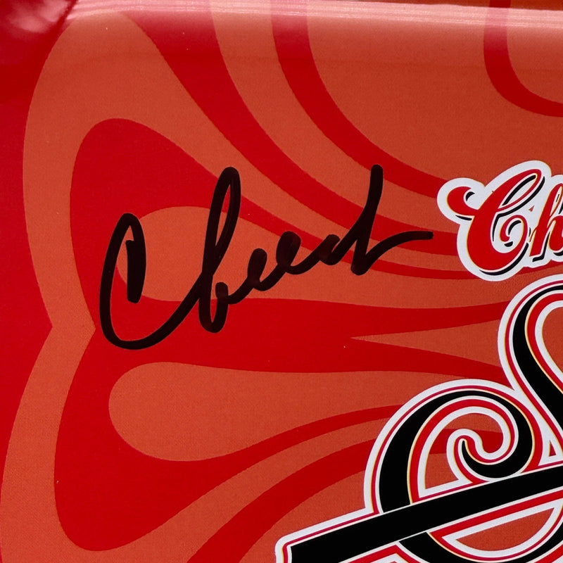 Cheech Marin Tommy Chong Signed Red Rolling Tray Up In Smoke Autograph Beckett