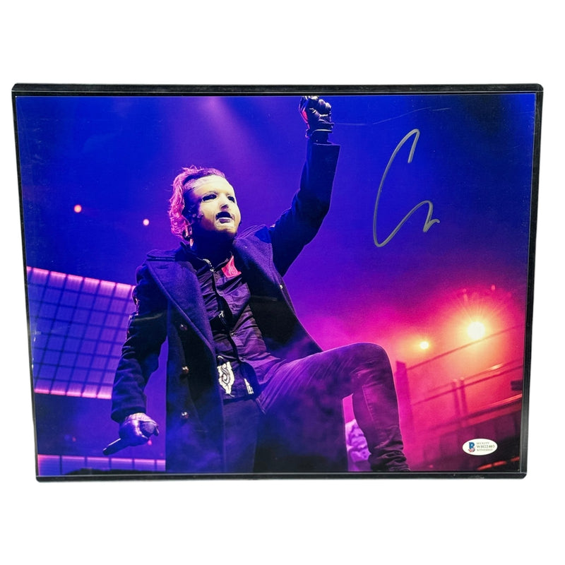 Corey Taylor Signed 11x14 Photo Slipknot Stone Sour Autograph Beckett Authentic