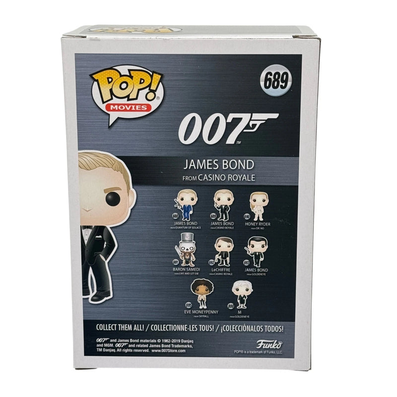 Daniel Craig Signed James Bond 007 Funko Pop 689 Autographed Beckett Authentic