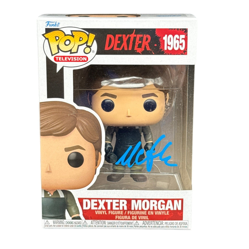 Michael C Hall Signed Funko Pop Dexter Morgan 1965 Beckett Authentic Autograph!