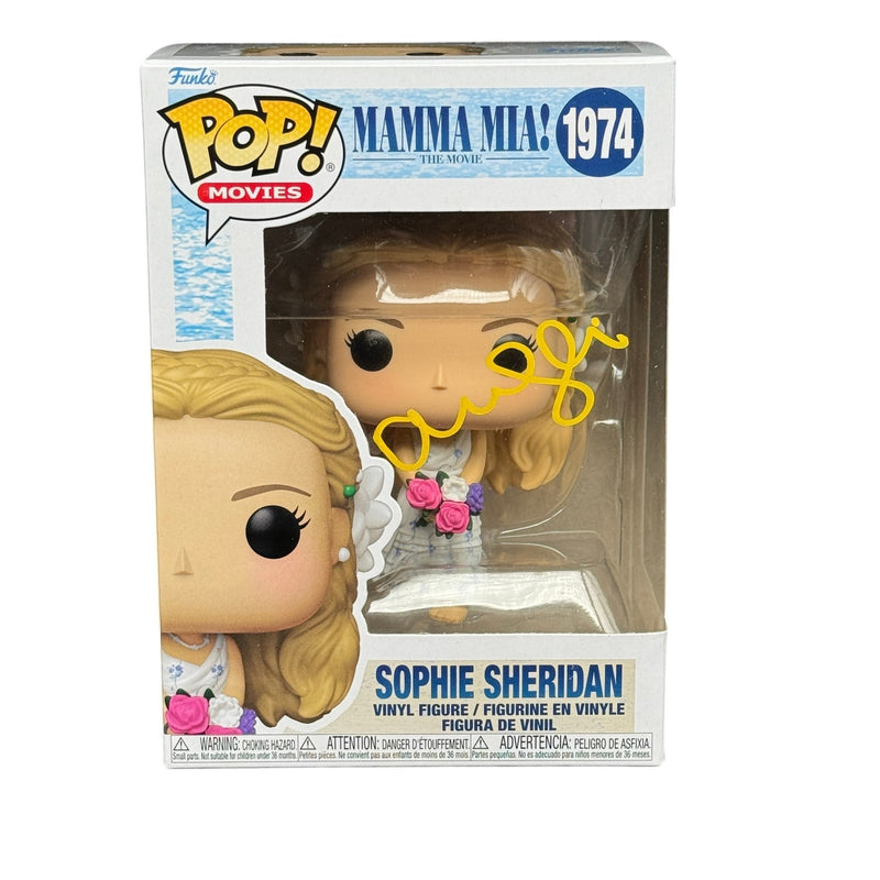 Amanda Seyfried Signed Mamma Mia! Funko Pop 1974 Beckett Authentic Autograph