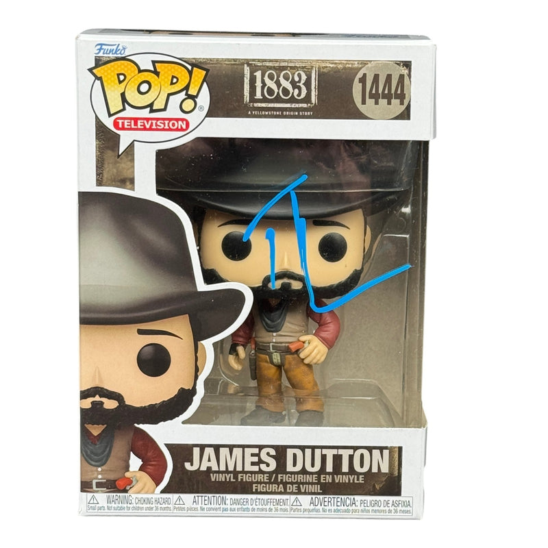 Tim McGraw Signed Funko Pop 1444 James Dutton Yellowstone 1883 Autograph Beckett