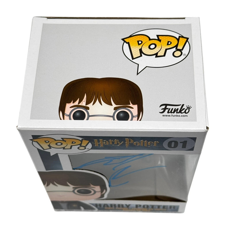 Daniel Radcliffe Signed Harry Potter Funko Pop 01 Beckett Authentic Autograph!