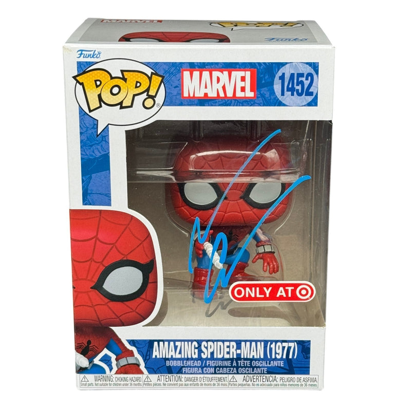 Andrew Garfield Signed Spider-Man Funko Pop 1452 Autographed Beckett Authentic