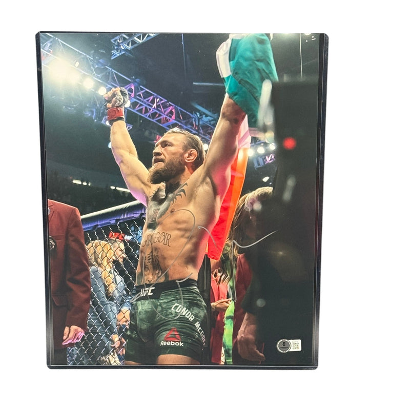 Conor McGregor Signed 11x14 Photo Notorious UFC Beckett Authentic Autograph!!