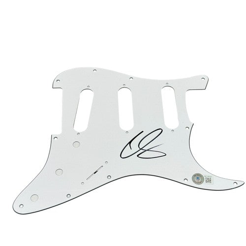 Christ Stapleton Signed Stratocaster Guitar Pickguard Autographed Beckett BAS