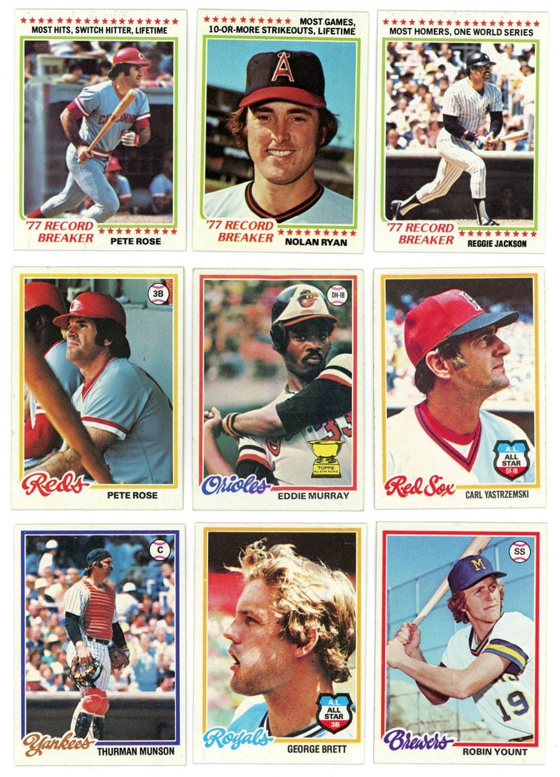 1978 TOPPS BASEBALL COMPLETE SET BREAK - 25 CARDS PER BOX! 2 HOFERs IN EACH BOX!