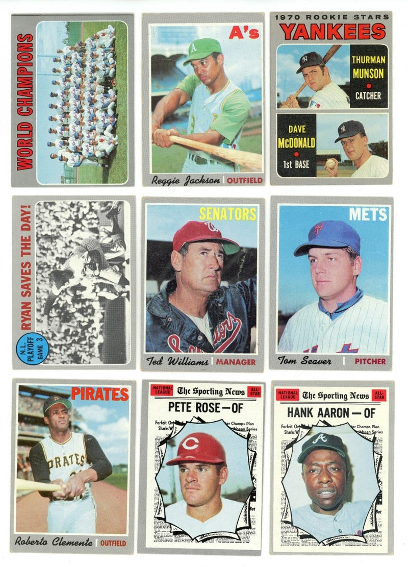 1970 TOPPS BASEBALL COMPLETE SET BREAK – 10 CARDS PER BOX! INCLUDES A HOFER AND HIGH NUMBER!