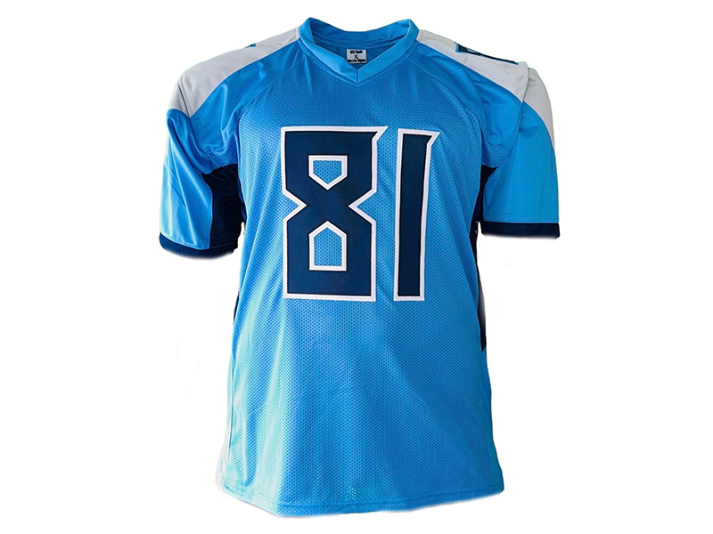 Austin Hooper Autographed Tennessee  Light Blue Football Jersey JSA