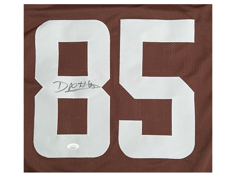 David Njoku Autographed Cleveland Brown Football Jersey (JSA)