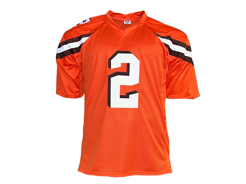 Amari Cooper Autographed Cleveland Orange Football Jersey (JSA)