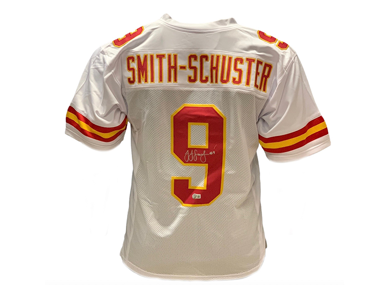 Juju smith Schuster Autographed Pro Style Football Jersey White (Beckett)