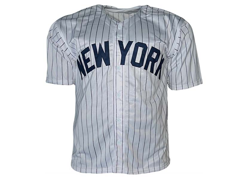 Rachel Balkovec Autographed New York Pinstripe Pro Style Jersey Beckett