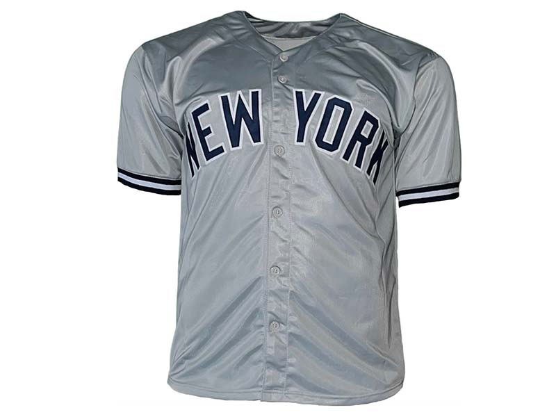 Rachel Balkovec Autographed New York Gray Jersey Beckett