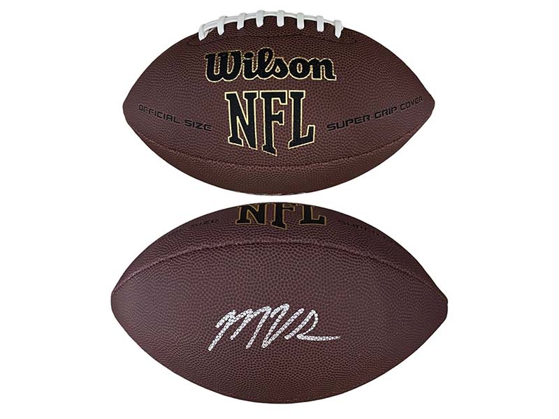 Marquez Valdes-Scantling Signed Wilson Kansas City Chiefs NFL Football (JSA)