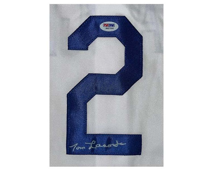 Tommy Lasorda Autographed  Baseball Jersey  