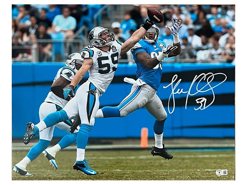 Luke Kuechly Autographed Carolina Panthers 16x20 Photo Beckett