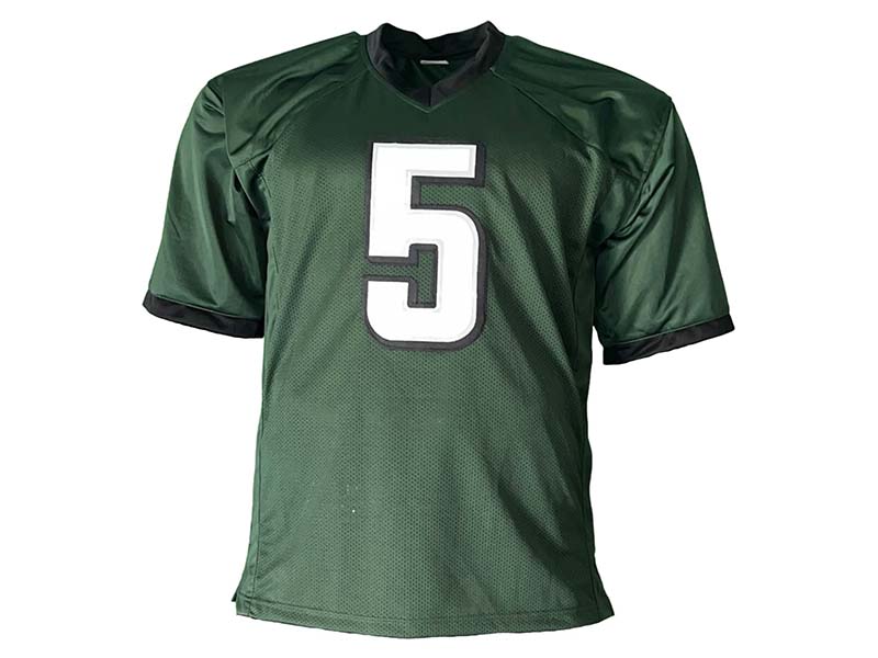 Donovan McNabb Autographed Signed Pro Edition Green Jersey (JSA)