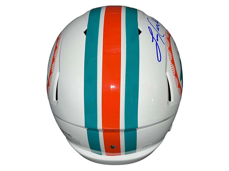 Larry Csonka Autographed Signed Full Size Miami Dolphins Speed Helmet (JSA)