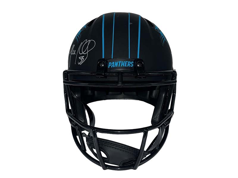 Luke Kuechly Signed Carolina Panthers Full Size Eclipse Football Helmet Beckett