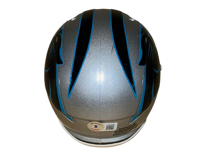 Luke Kuechly Signed Carolina Panthers Speed Mini Football Helmet Beckett