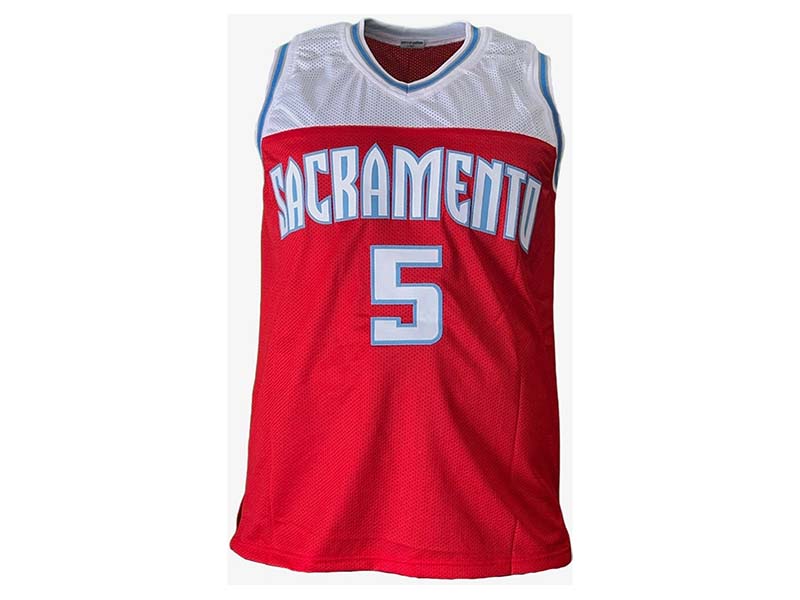 De'Aaron Fox Autographed Sacramento Red Basketball Jersey (Beckett)