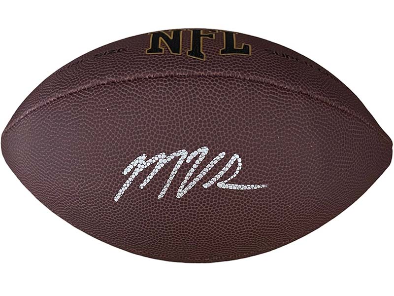 Marquez Valdes-Scantling Signed Wilson Kansas City Chiefs NFL Football (JSA)