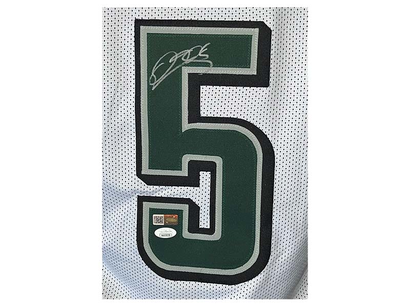 Donovan McNabb Autographed Signed Pro Edition White Jersey (JSA)